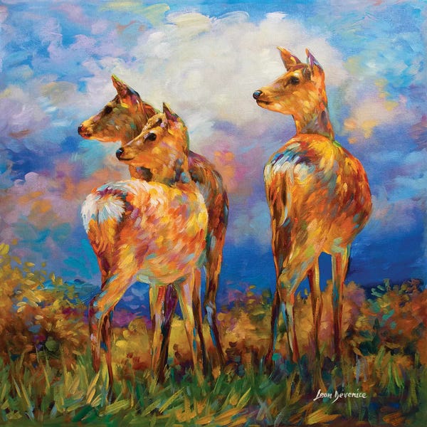 Deer: All Quiet After The Storm by Leon Devenice