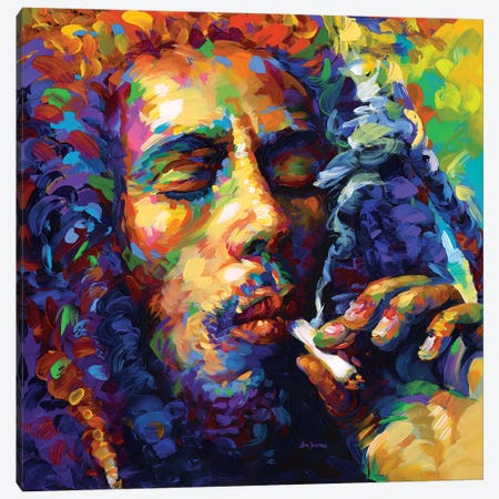 Marley Canvas Print #DVI137} by Leon Devenice Canvas Wall Art