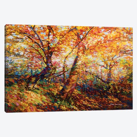 Autumn Memories Canvas Print #DVI13} by Leon Devenice Canvas Wall Art