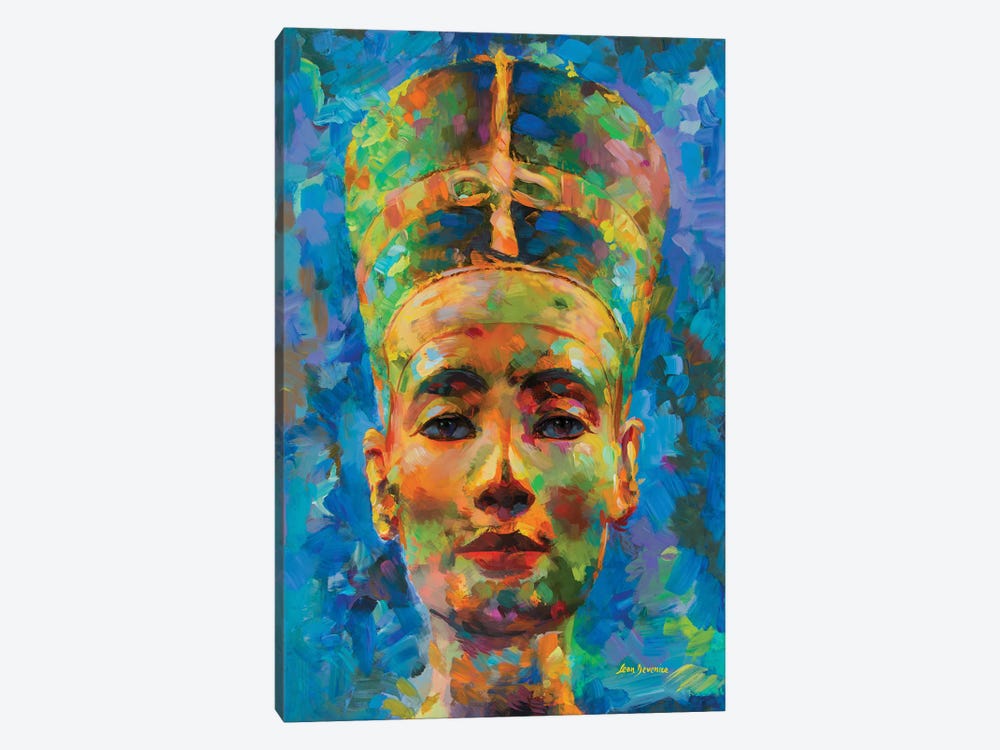 Nefertiti by Leon Devenice 1-piece Canvas Art Print