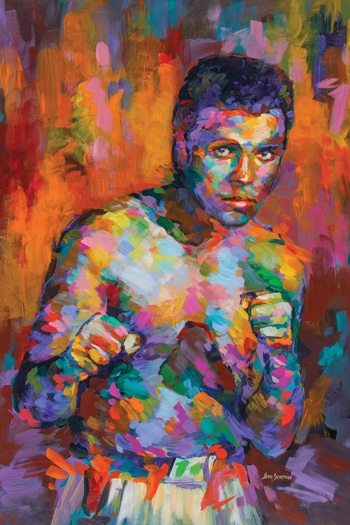 Ali, Boxing Legend by Leon Devenice wall art