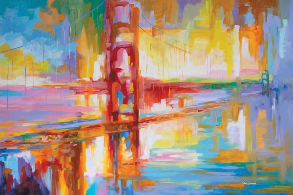 Golden Gate Bridge: Golden Gate Bridge by Leon Devenice