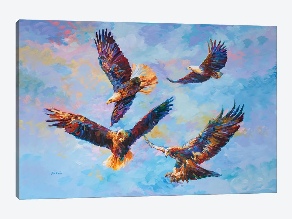 Where Eagles Dare by Leon Devenice 1-piece Art Print