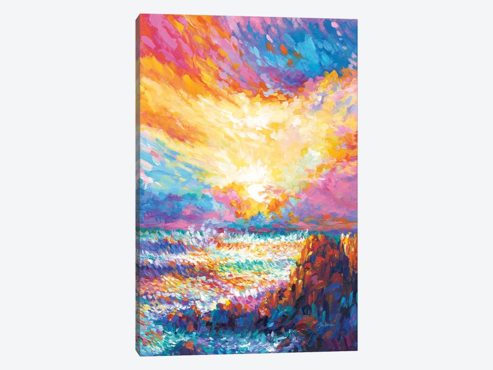 Poetry At Sunset by Leon Devenice 1-piece Canvas Art