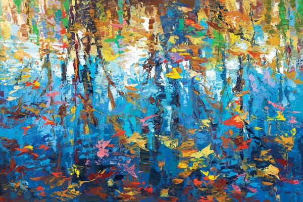 Current Day Impressionism: Reflections Of The Past by Leon Devenice