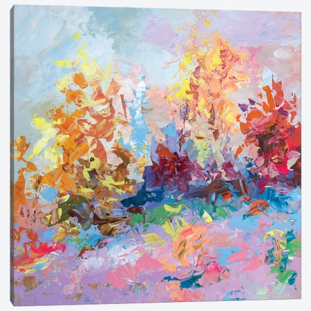 Autumn Splendor Canvas Print #DVI181} by Leon Devenice Canvas Artwork