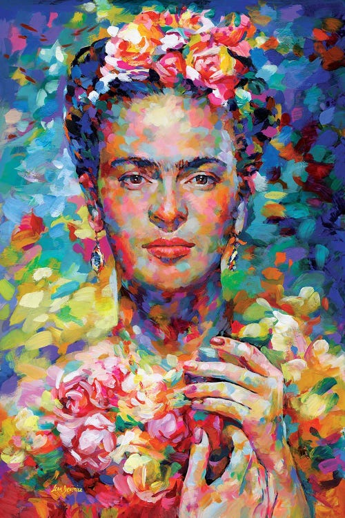 Frida by Leon Devenice canvas print