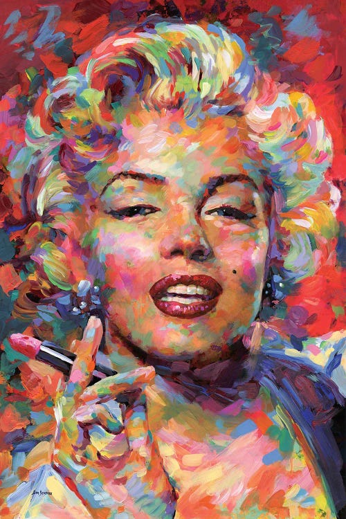 Marilyn Monroe by Leon Devenice wall art