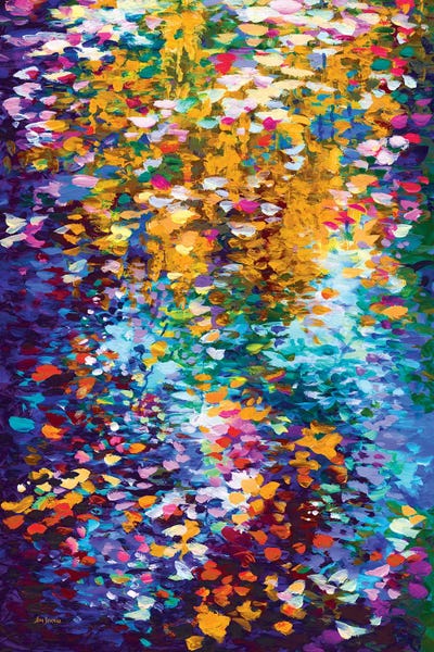 The Dance Of Leaves by Leon Devenice framed wall art