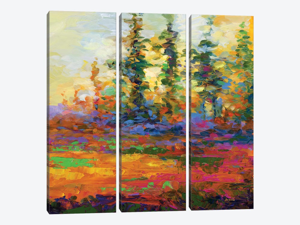 Afternoon Impressions by Leon Devenice 3-piece Canvas Art