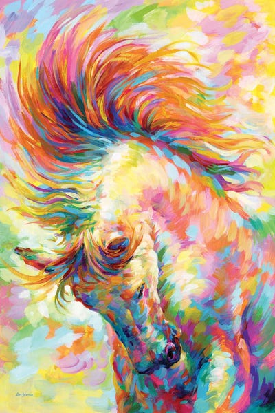 Leon Devenice: Brave Horse by Leon Devenice
