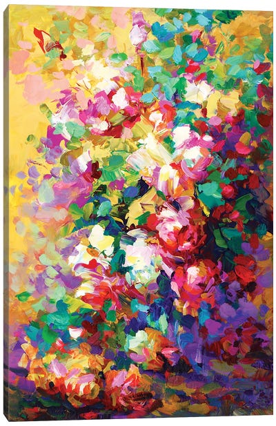 Roses Canvas Art Print - Leon Devenice