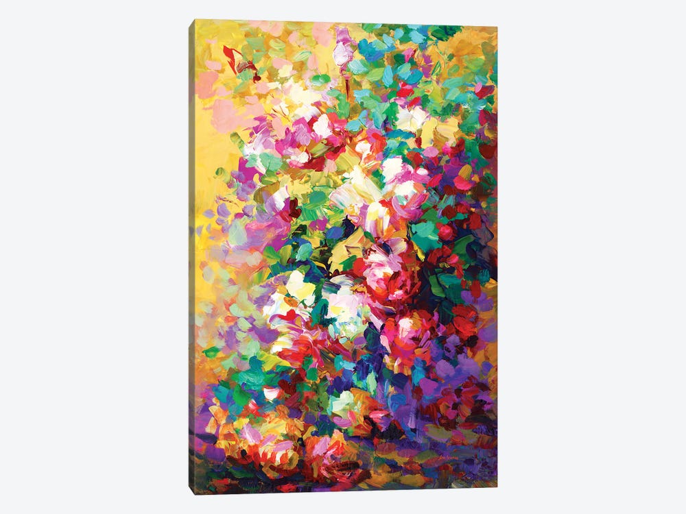 Roses by Leon Devenice 1-piece Canvas Art