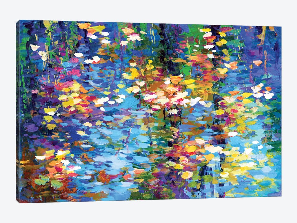 Autumn Reflections I by Leon Devenice 1-piece Canvas Art