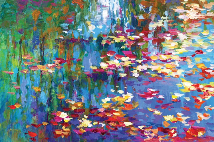 Autumn Reflections II by Leon Devenice wall art