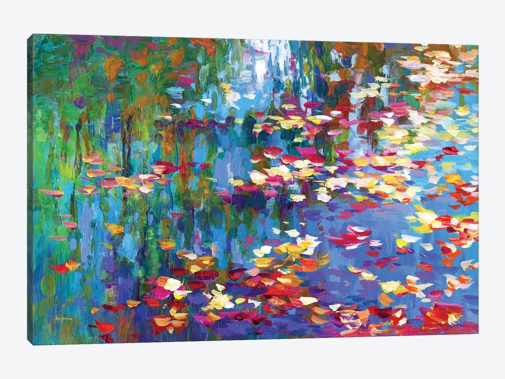 Autumn Reflections II by Leon Devenice 1-piece Canvas Wall Art