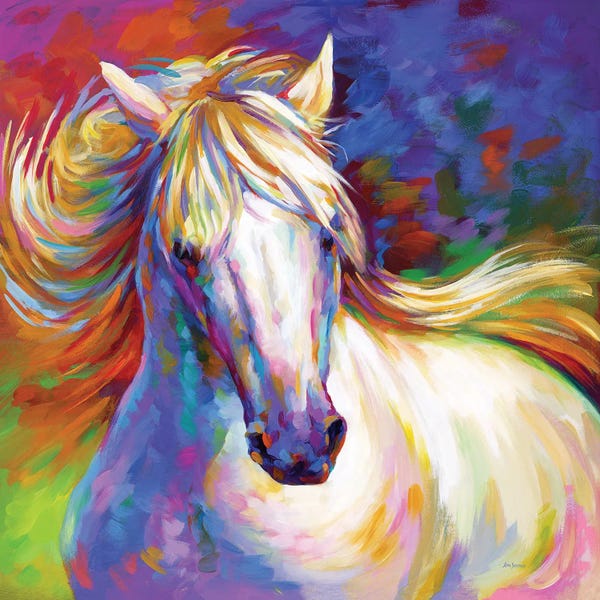 Leon Devenice: Elegant Horse by Leon Devenice