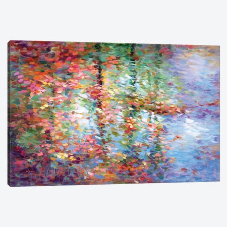 Autumn Reflections III Canvas Print #DVI227} by Leon Devenice Canvas Art