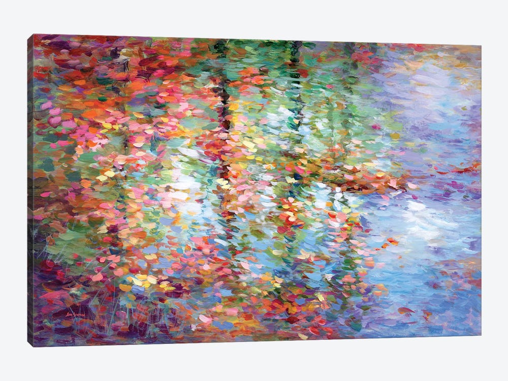 Autumn Reflections III by Leon Devenice 1-piece Canvas Art Print