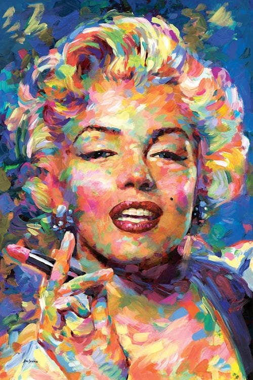 Marilyn Monroe II by Leon Devenice wall art