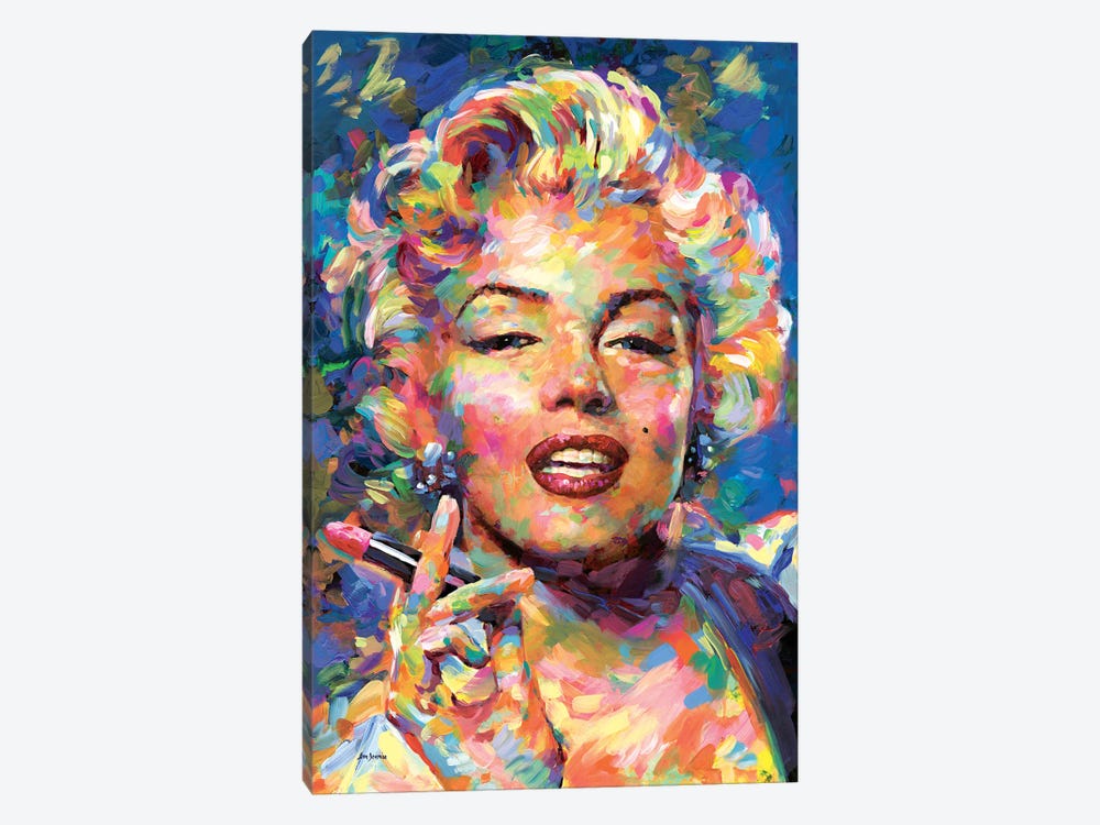 Marilyn Monroe II by Leon Devenice 1-piece Art Print