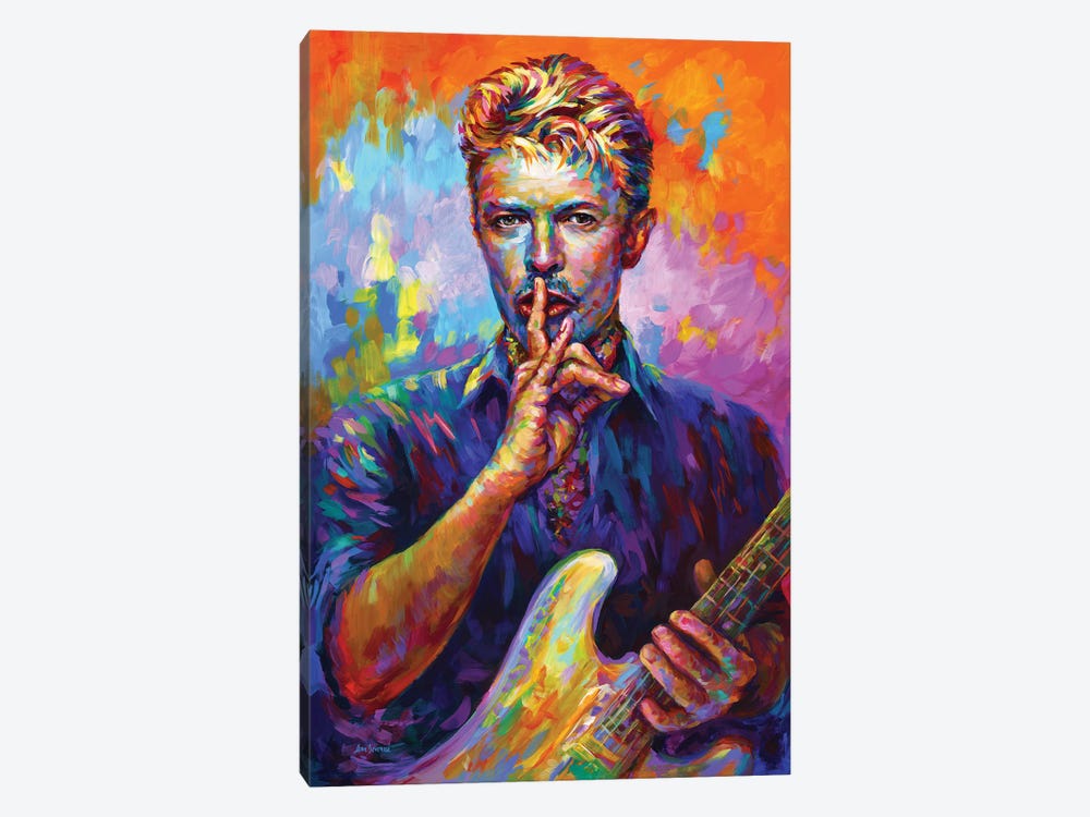 Bowie II by Leon Devenice 1-piece Canvas Print