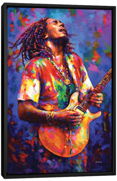 Bob Marley Canvas Art Print - Music Art