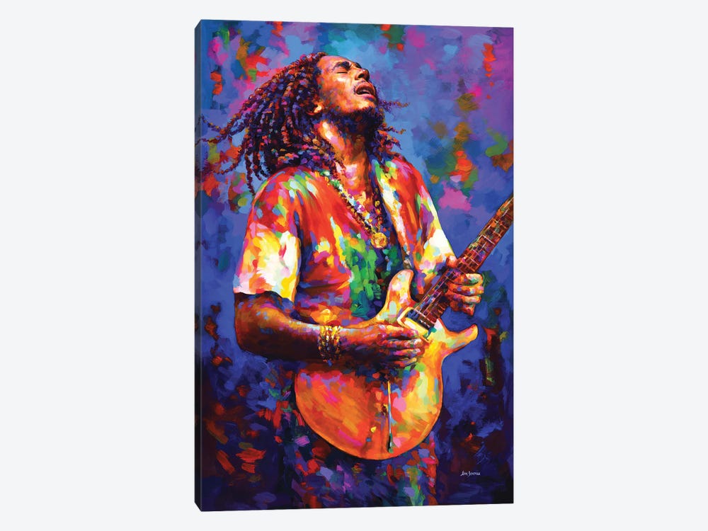 Bob Marley by Leon Devenice 1-piece Art Print