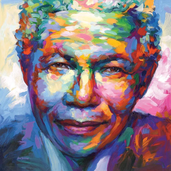 Leon Devenice: Nelson Mandela by Leon Devenice