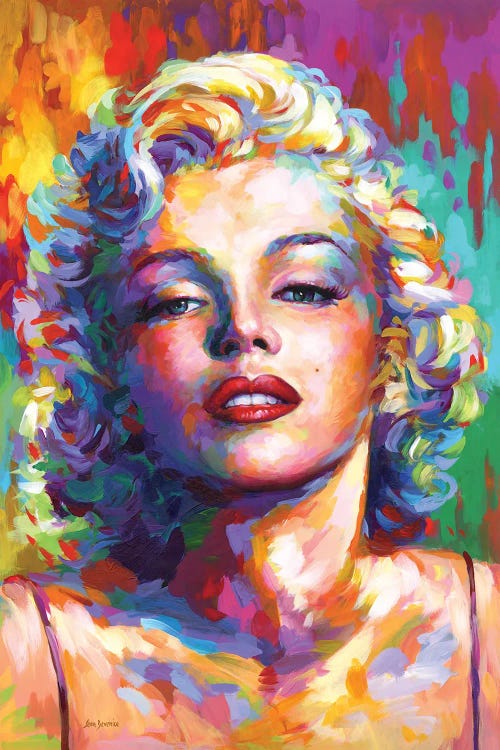 Marilyn Monroe V by Leon Devenice wall art