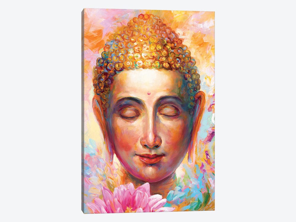 Buddha II by Leon Devenice 1-piece Canvas Art Print