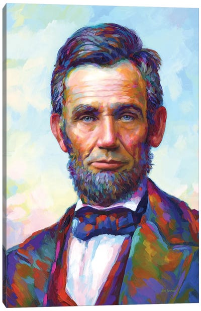 Abraham Lincoln II Canvas Art Print - Abraham Lincoln