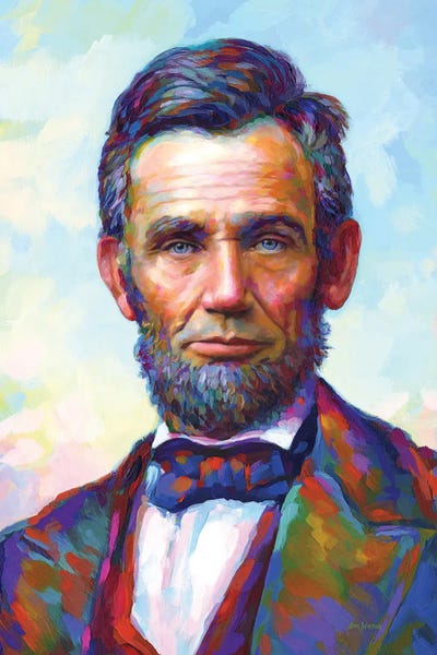 Leon Devenice: Abraham Lincoln II by Leon Devenice