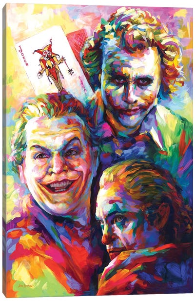 Joker Canvas Art Print - The Joker