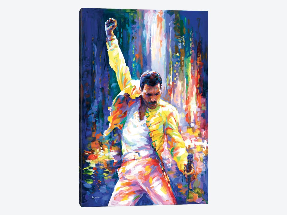 Freddie Mercury by Leon Devenice 1-piece Art Print