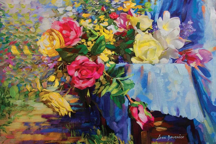 Flowers Of Grace by Leon Devenice wall art