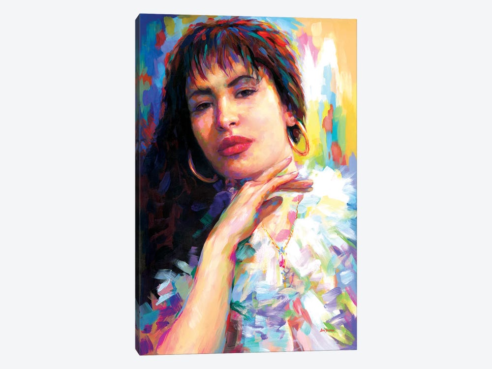 Selena by Leon Devenice 1-piece Canvas Art