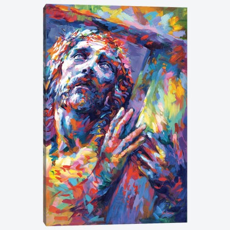Jesus Christ II Canvas Print #DVI303} by Leon Devenice Canvas Wall Art