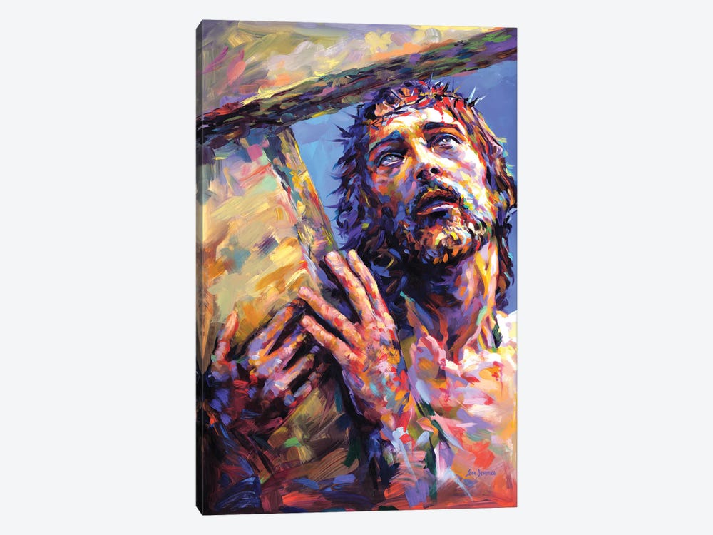 Jesus Christ III by Leon Devenice 1-piece Canvas Artwork