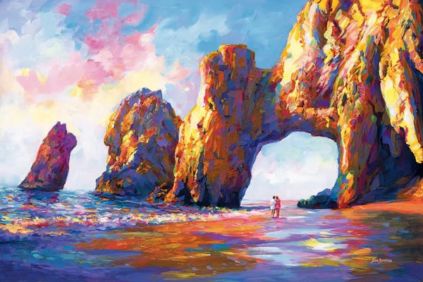 Mexico: Memories Of The Arch Of Cabo San Lucas by Leon Devenice