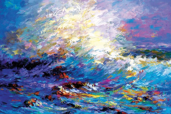 Leon Devenice: Ocean Waves by Leon Devenice