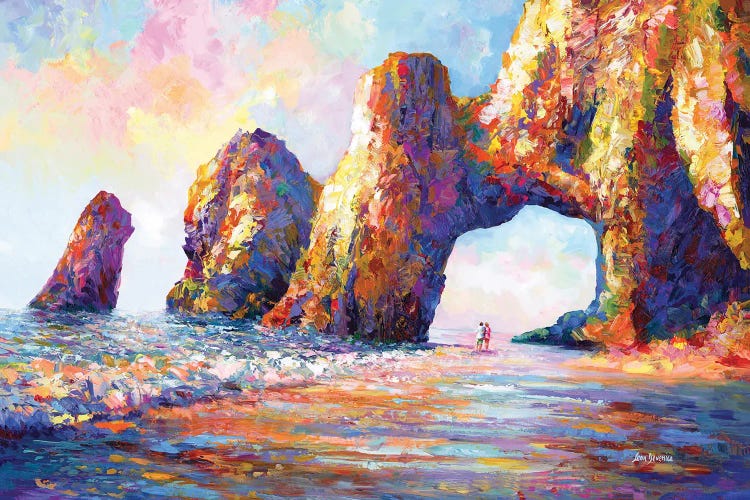 Memories In The Arch Of Cabo San Lucas II by Leon Devenice wall art