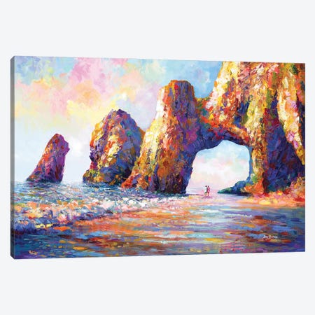 Memories In The Arch Of Cabo San Lucas II Canvas Print #DVI324} by Leon Devenice Canvas Print