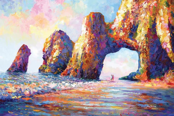 Leon Devenice: Memories In The Arch Of Cabo San Lucas II by Leon Devenice