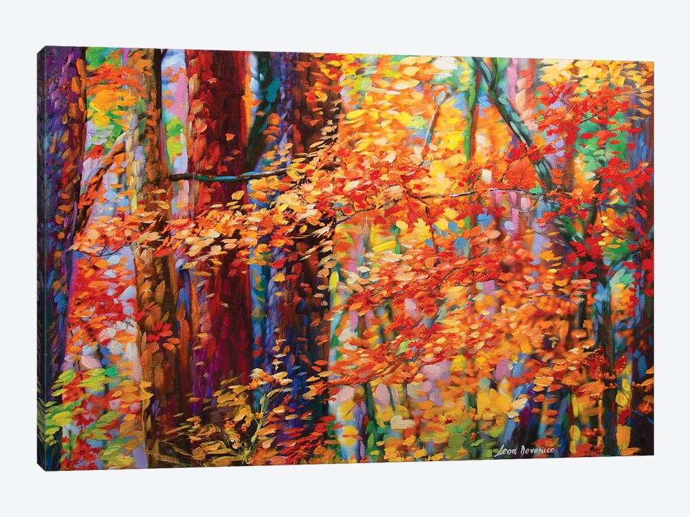Forest Of The Heart by Leon Devenice 1-piece Canvas Artwork