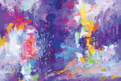 Lavender Dream by Leon Devenice framed canvas print