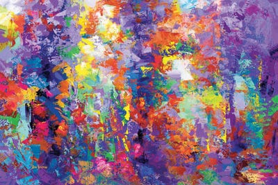 Magical Forest by Leon Devenice framed canvas print