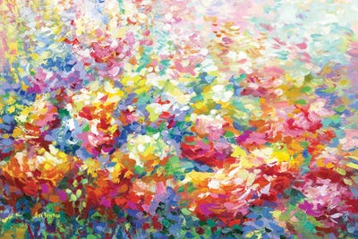 Earth's Smile (Please Replace DVI 152) by Leon Devenice framed canvas print