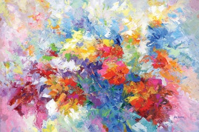 Summer Love by Leon Devenice framed canvas print