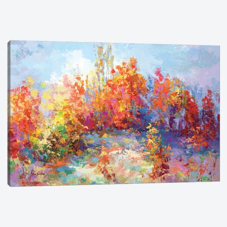 Colorful Autumn Landscape II Canvas Print #DVI344} by Leon Devenice Canvas Print